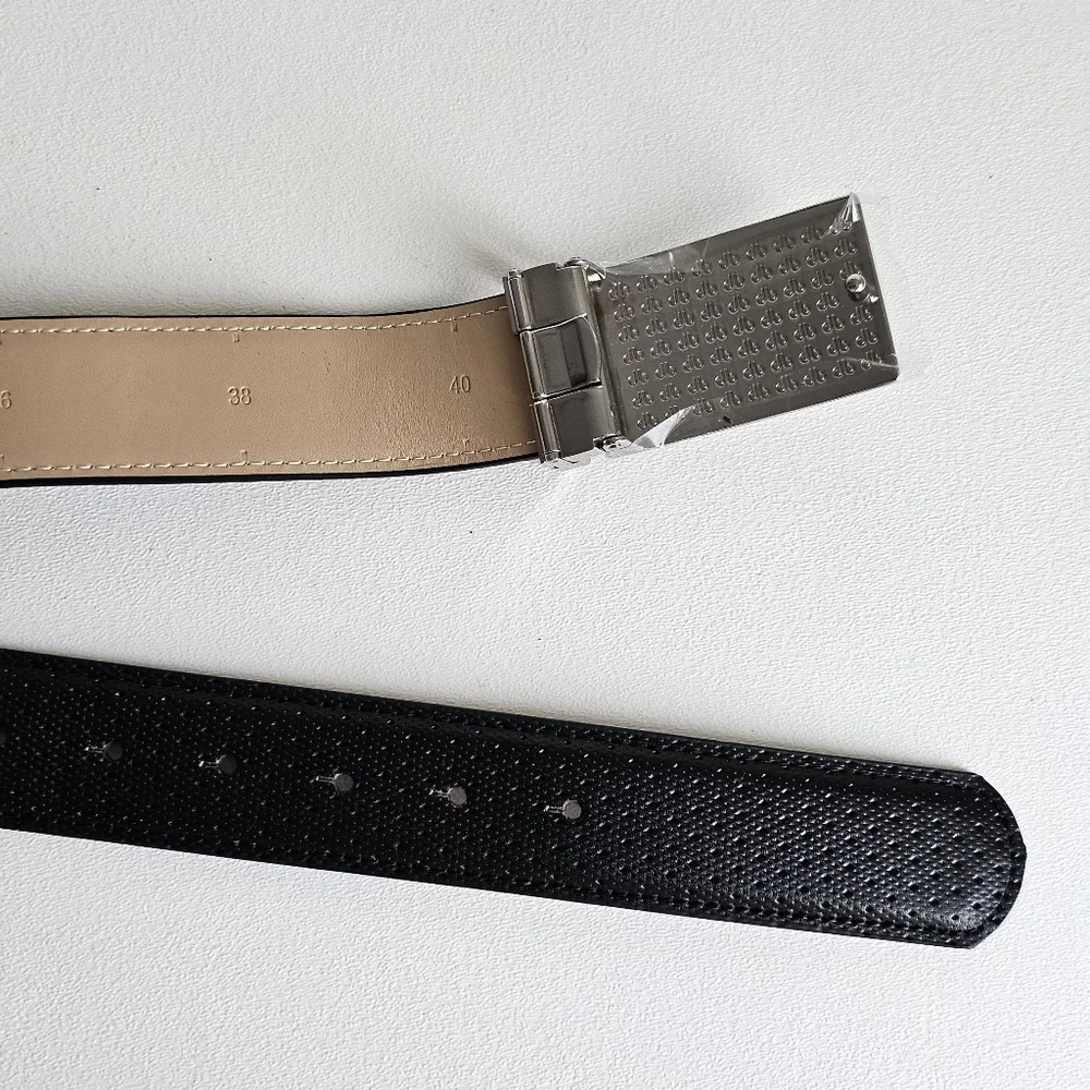 🆕 Srixon x Druh Genuine Leather Golf Belt Adjustable 30–40, Rare & Collectible